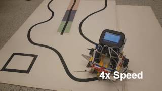 Line Following and Collision Detection Robot