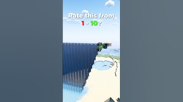 Minecraft Tsunami Machine 🌊 #shorts