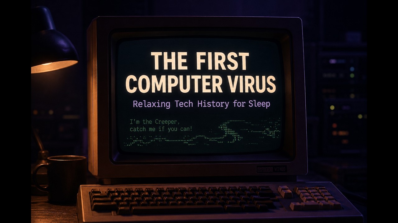 Picture First Computer Virsu The First Computer Virus | Relaxing Tech History for Sleep - YouTube