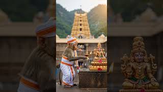 a traditional monkey praying to God Venkateshwara swamy #devotional #bhakti #tirupati #music #god