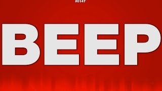TV Beep - SOUND EFFECT - Bleep Blooper TV Peep