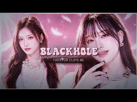 LIZ & LEESEO IVE "BLACKHOLE" STUDIO CHOOM ORIGINAL PERFORMANCE 4K TWIXTOR CLIPS FOR EDITS