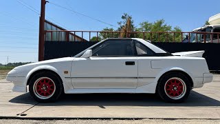 Toyota MR2 abandoned get to life | AW11 Supercharger