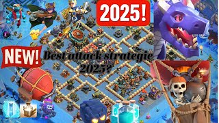 TH17 3-Star Attack Strategy! | Queen, RC,+ Dragons, Balloons &amp; Yeti CC | Clash of Clans