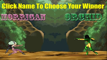 Morrigan vs Orchid - Interactive video - A flash animation by mysticskillz