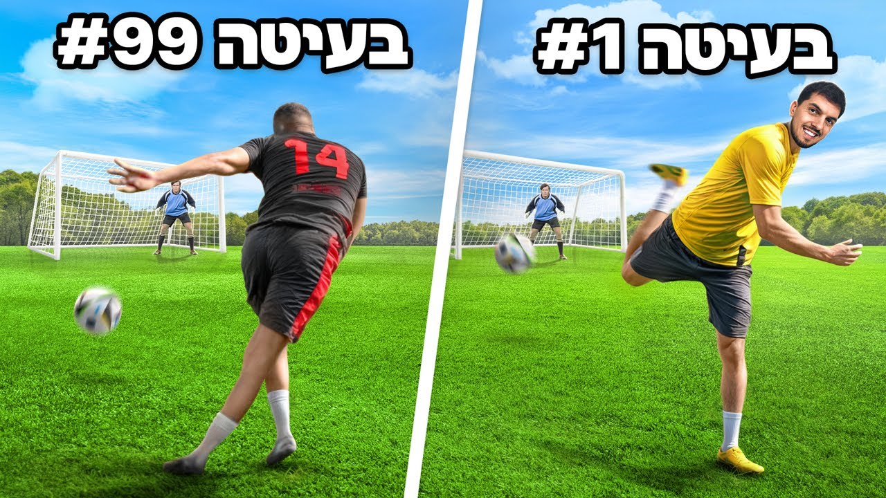 מצאנו את הבעיטה הכי קשה בעולם..(הצלחנו הכל?)