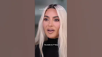 That Time Kim Came With Receipts TheKardashians HuluGetsReal Hulu 