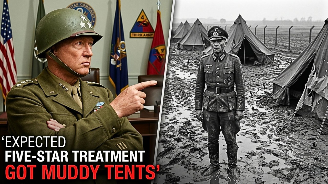 They Surrendered Expecting Five-Star Treatment — Patton Gave Them Muddy Tents