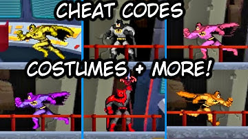 Batman - The Brave and The Bold The Videogame (NDS) CHEAT CODES
