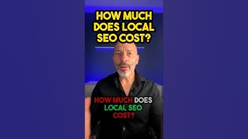 How Much Does Local SEO Cost?