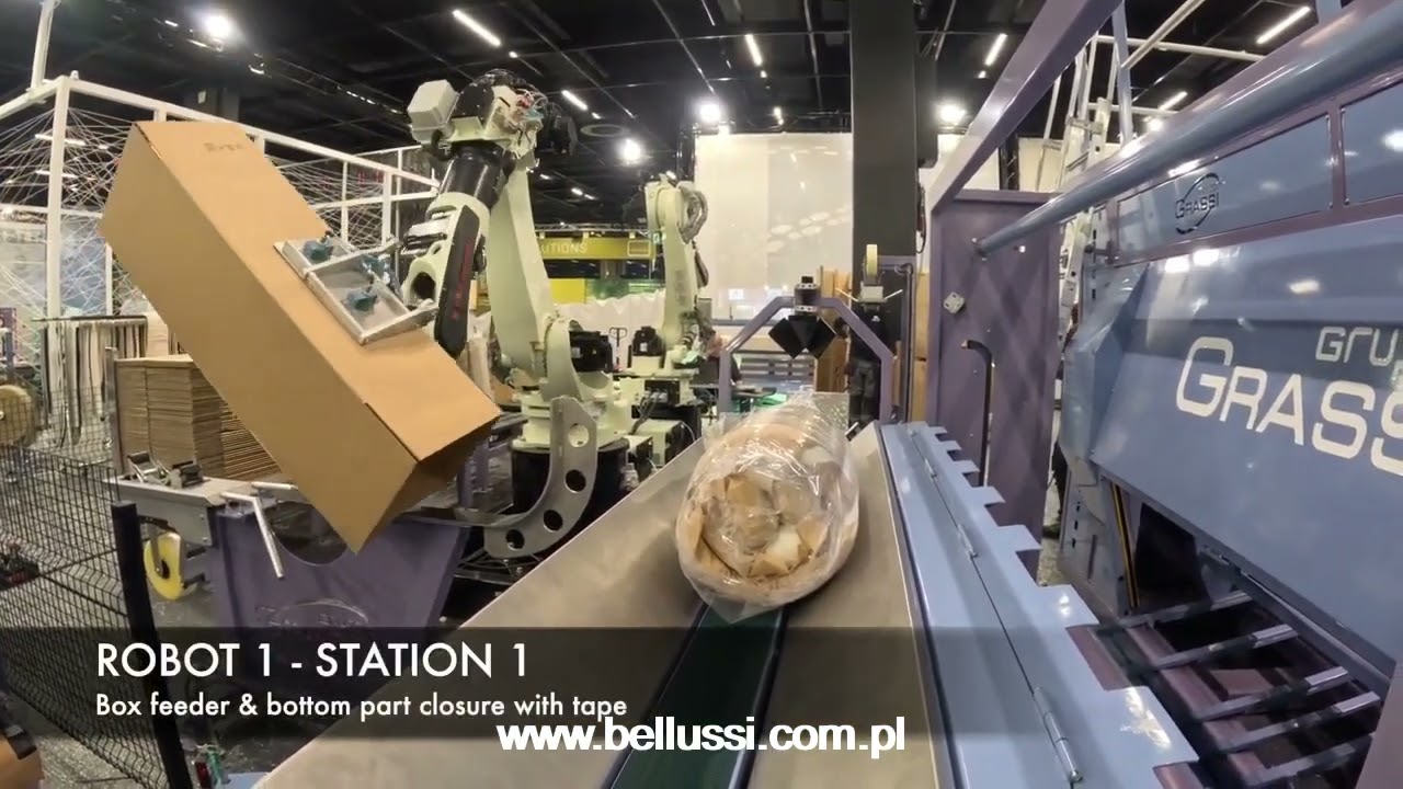 Bellussi | Linia do pakowania materacy M 333 EVP