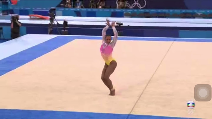 Rebeca Andrade - Tokyo 2020 - Final do solo