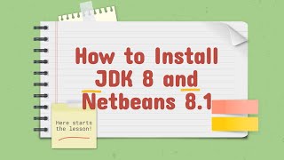 How to install Netbeans 8.1