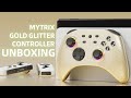 Mytrix controller unboxing gold glitter