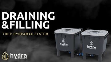 HydraMax Home - Draining Filling & Dosing