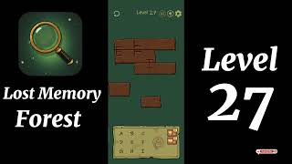 Lost Memory Forest Level 27 Walkthrough 🌲🧩 | Puzzle Solutions & Hints | Mini Boss