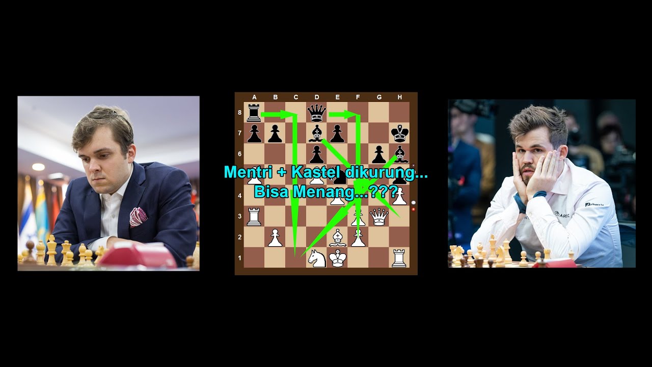 Partida Analisada: Fedoseev 0-1 Carlsen, World Cup Sochi 2021