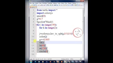 Python Turtle Draw Design Using import Colorsys | SM | #Shorts #Python_Turtle_Draw #ytshorts