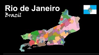 Rio de Janeiro, Brazil: All the 92 Municipalities - Rio de Janeiro, Brasil: Todos os 92 Municípios