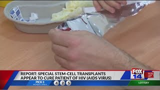 special stem-cell transplants appear to cure patient of HIV