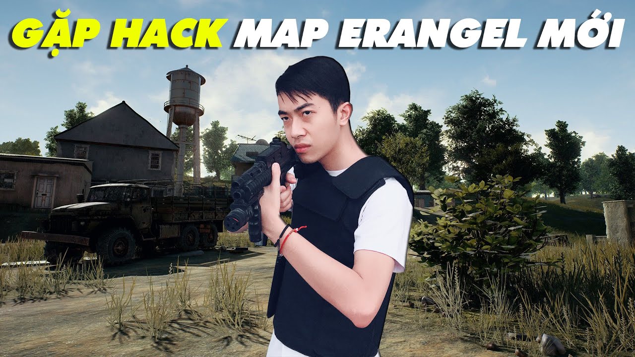 pubg mobile บนคอม  2022  CrisDevilGamer GẶP HACK trong MAP ERANGEL MỚI của PUBG