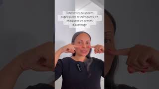 Tonifier et drainer les paupières #faceyoga #yogaduvisage #viralshort #faceyogaexpert #facegym