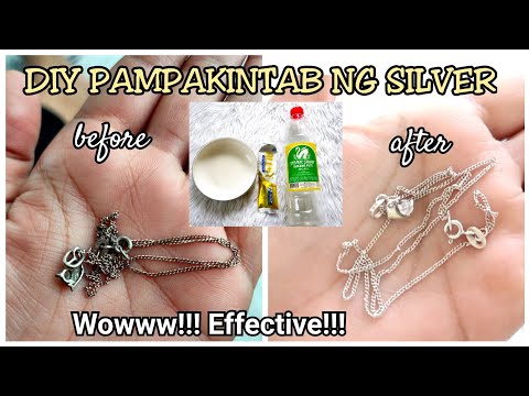 DIY EPEKTIBONG PAMPAKINTAB NG SILVER ALAHAS ( Philippines ) | Kim Bi