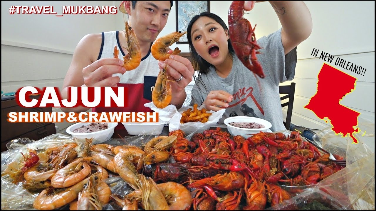 I TRIED SEAFOOD BOIL 🦞🦐  (CRAWFISH&SHRIMP) IN NEW ORLEANS..