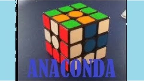Anaconda pattern - rubik