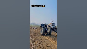 Stunt on Eicher 485 😱😱 | Nishu Deshwal | #tochan #ashortaday #tractorstunt #nishudaswal