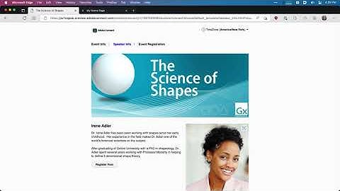 Creating an Event in Adobe Connect