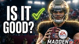 Did EA’s NEW TITLE UPDATE Actually Fix Madden NFL 27!? IS IT GOOD?