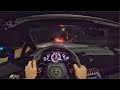 2020 Lamborghini Huracan EVO Spyder POV Night Drive (3D Audio)(ASMR)