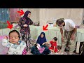 👶 Baby Azar's Birthday 💖 | Zahra's emotional reaction when she saw Nini for the first time! 😭✨