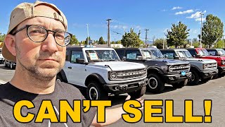 FORD DISASTER! Car Lots Are OVERFLOWING With Trucks & SUVs They CAN'T SELL