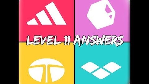 Logo quiz level 11 answers