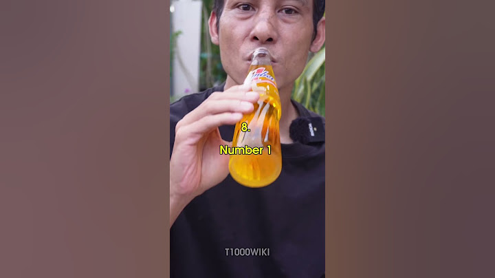 Top 10 loại nước ngọt được uống nhiều nhất ngày hè.#top10 #drink #softdrink #shorts