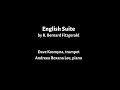 English suite by r bernard fitzgerald  dave kosmyna trumpet  andreea roxana lee piano