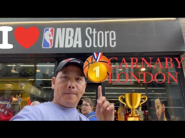 NBA STORE CARNABY OXFORD STREET,LONDON. 