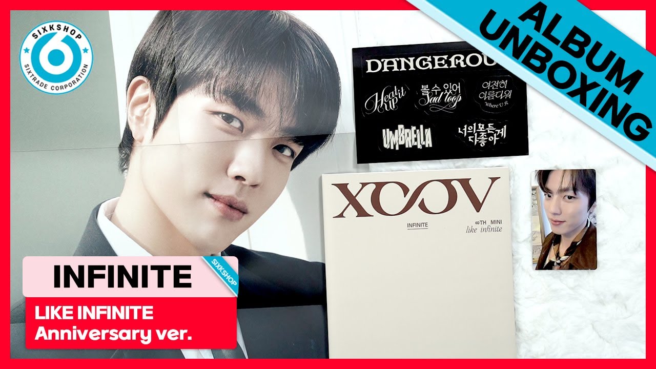 [UNBOXING] INFINITE - MINI 8TH [LIKE INFINITE] Anniversary Ver. - YouTube