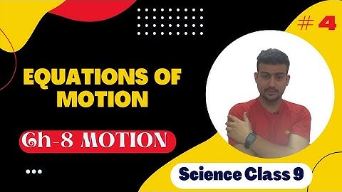 Ch -8 Motion ( Part-4)| Equations of motion| Numericals | Class 9 Physics Motion | Graphical method