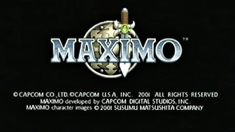 Maximo: Ghosts To Glory Original PS2 Trailer
