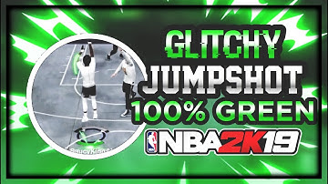 NBA 2K19 | THE BEST GLITCHY JUMPSHOT | ANY ARCHETYPE 100% GREEN | BECOME A DEMIGOD WITH THIS