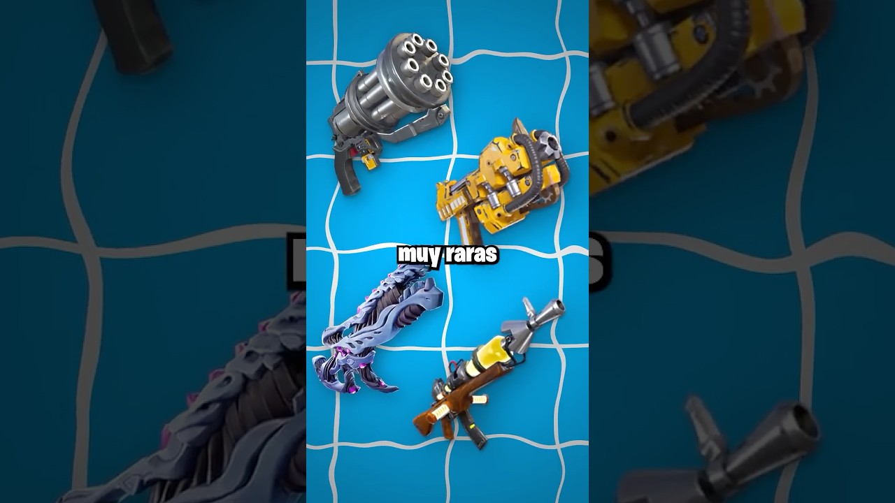 Encontré armas MUY RARAS en Fortnite