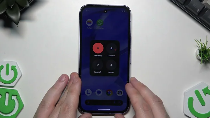 GOOGLE Pixel 9a – How to Reboot