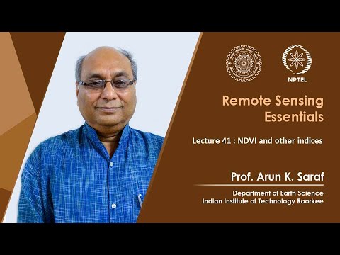 Lecture 41: NDVI