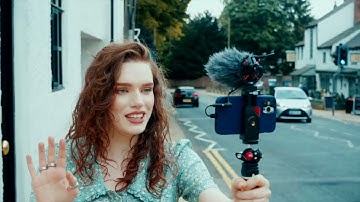 USKEYVISION Smartphone Video Microphone Kit for iPhone & Smartphones, for Video Vloggers (V-Lite)