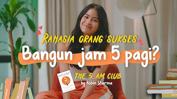 Rahasia orang sukses bangun jam 5 pagi?! Maudy Ayunda