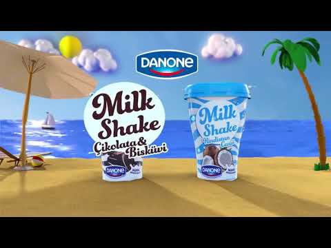 Danone Sallamalık Milk Shake Çikocan ve Hindistan Reklamı 2017 Yeni