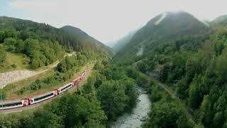 Glacier Express | Grand Train Tour of Switzerland | 360 Degree VR | Switzerland Tourism